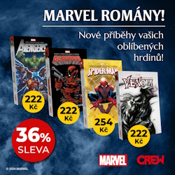 obrázek k novince MARVEL romány s parádní slevou 36 %! 